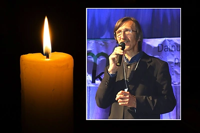 Mirė festivalio „Akacijų alėja“ sumanytojas Algirdas Svidinskas