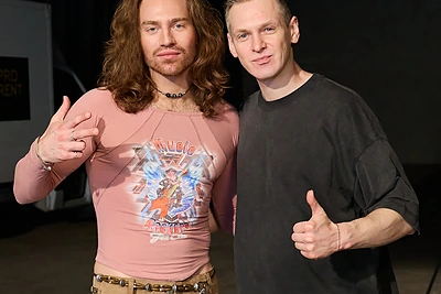 Gabrielius Vagelis pristato klipą „Ženklai“ / Maksim Afanasjev nuotr.