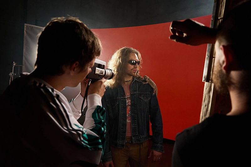 Gabrielius Vagelis pristato klipą „Ženklai“ / Maksim Afanasjev nuotr.