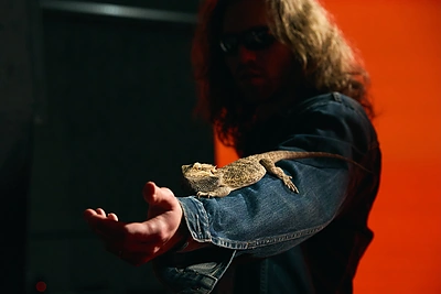 Gabrielius Vagelis pristato klipą „Ženklai“ / Maksim Afanasjev nuotr.