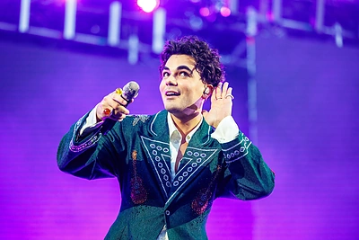 Roko Yan koncertas Dainų slėnyje Kaune / Eriko Ovčarenko / BNS nuotr.