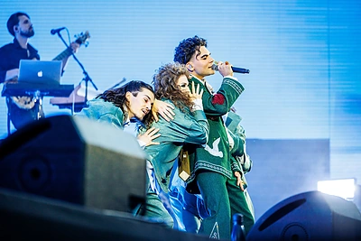 Roko Yan koncertas Dainų slėnyje Kaune / Eriko Ovčarenko / BNS nuotr.