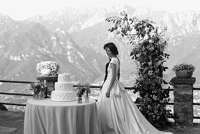 Italijoje susituokė Ignas Maknickas ir Asja Mosco / Asmeninio albumo nuotr.