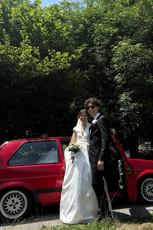 Italijoje susituokė Ignas Maknickas ir Asja Mosco / Asmeninio albumo nuotr.