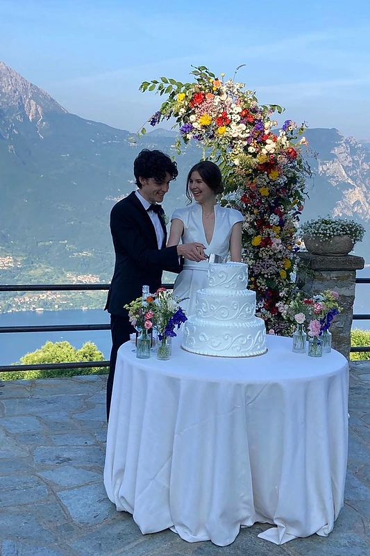 Italijoje susituokė Ignas Maknickas ir Asja Mosco / Asmeninio albumo nuotr.