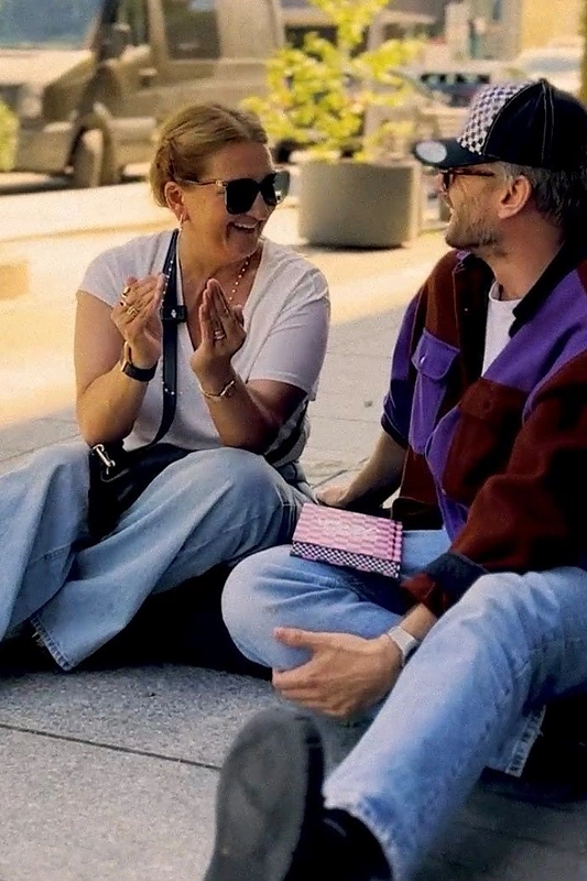 Austėja Landsbergienė ir Alfas Ivanauskas / Stop kadras