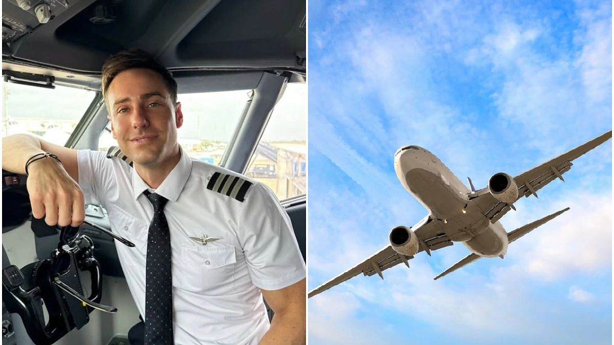 Pilotas atskleidė, kiek jis uždirba / @flywithgarrett instagramo paskyros / Shutterstock nuotr. / „15min“ fotomontažas