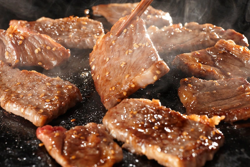 Japoniška grilyje kepta kiauliena / Shutterstock nuotr.