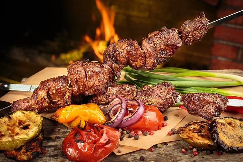 Šašlykai / Shutterstock nuotr.