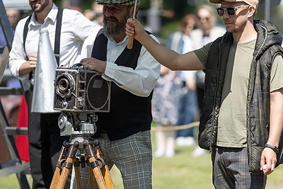 Legendinio „Krikštatėvio“ ir „Trijų muškietininkų“ įkvėptos scenos atgimsta Pakruojo dvare: kaip patekti į filmavimus? / Pakruojo dvaro nuotr.