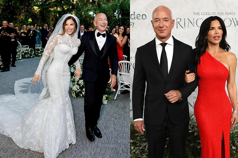 Jeffo Bezoso ir Lauren Sanchez vestuvės / Vida press ir Reuters/Scanpix nuotr.