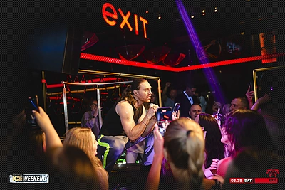 Akimirka iš klubo „Exit“ / Beatričė Staniūnaitė nuotr.