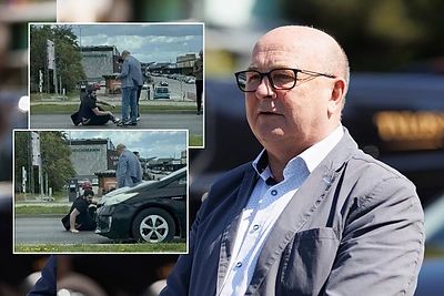 Kauno meras Matijošaitis su savo „Rolls-Royce“ partrenkė pėsčiąjį