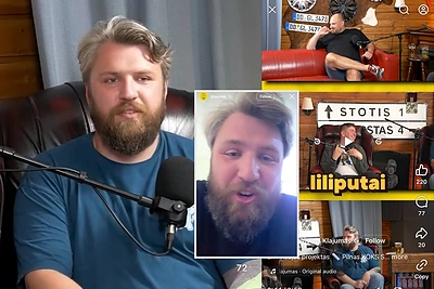 Už kritiką dėl patyčių iš žmonių su negalia – Dominyko Klajumo atkirtis: „Galit susikišt į savo b***“