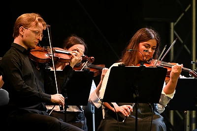 „Eimunto Nekrošiaus spektaklių muzika“ Vilniuje / Martyno Aleksos nuotr.
