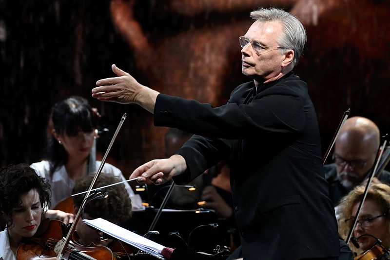„Eimunto Nekrošiaus spektaklių muzika“ Vilniuje / Martyno Aleksos nuotr.