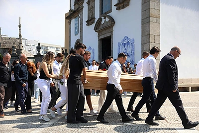 Atsisveikinimas su Diogo Jota ir jo broliu André Silva / Scanpix nuotr.