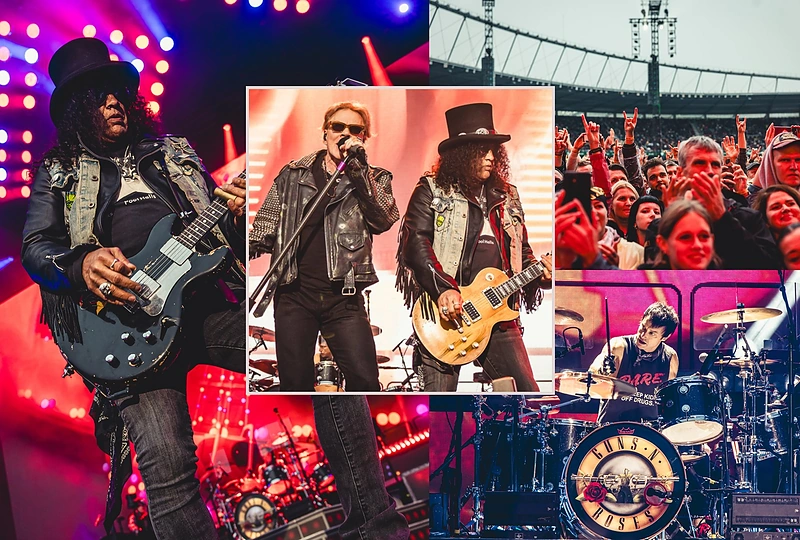 „Guns N’ Roses“ koncerto Kaune akimirkos / Organizatorių nuotr.