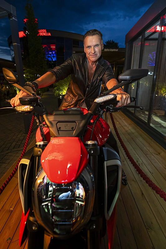 Itališkų motociklų fiesta Palangos klube / Raimondo Alešiūno nuotr.