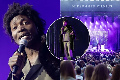 Valdovų rūmų kieme – Benjamino Clementine „sudie“ Lietuvai: pakeliui į koncertą susidūrė su incidentais