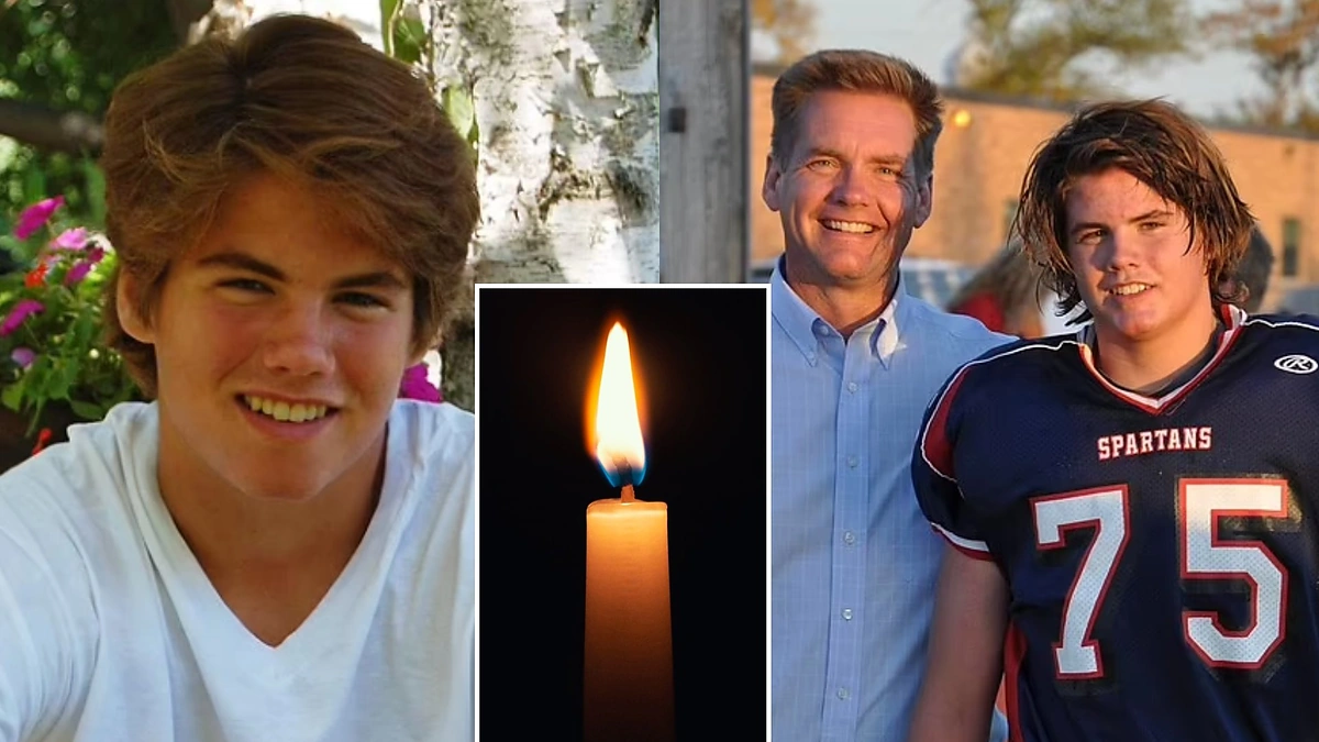 Jake'as Andersonas su tėčiu / Facebook ir Shutterstock nuotr.