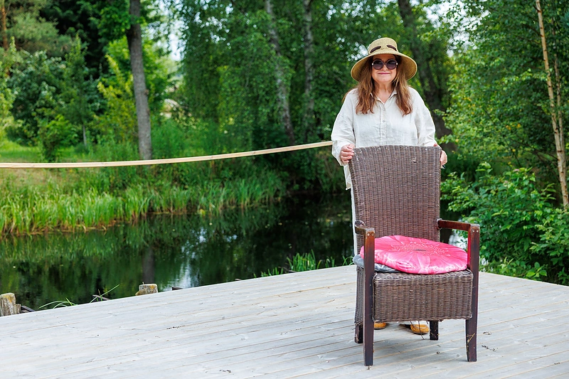 Birutė Petrikytė savo restorane / Eriko Ovčarenko / BNS nuotr.