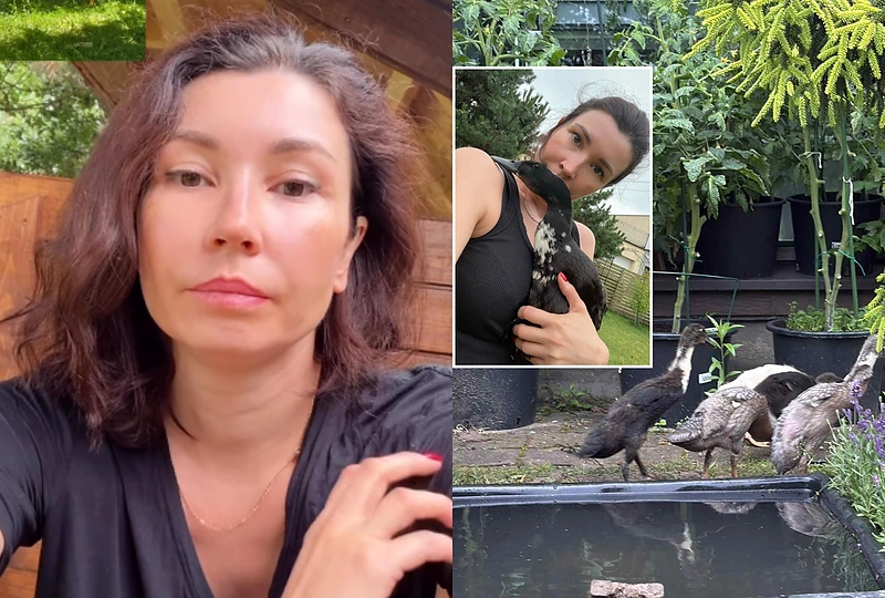 Irina Masolė ir jos antys / Asmeninio albumo nuotr.