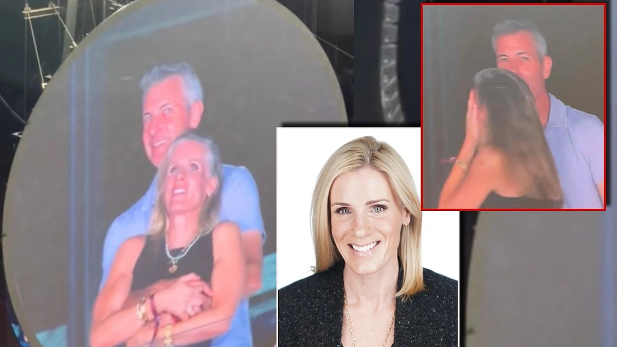 Andy Byron ir Kristin Cabot / Stopkadro nuotr.