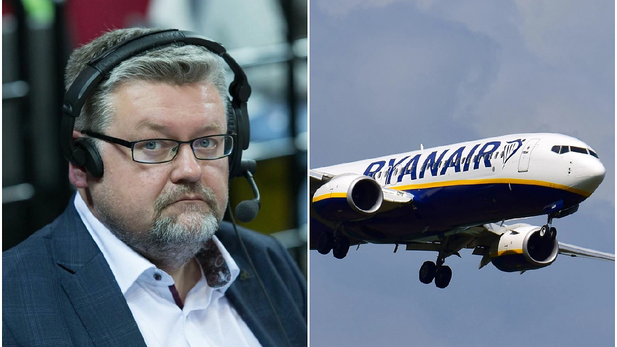 Vaido Čeponio skrydis su „Ryanair“ virto drama / Josvydo Elinsko / 15min / Shutterstock nuotr. / „15min“ fotomontažas