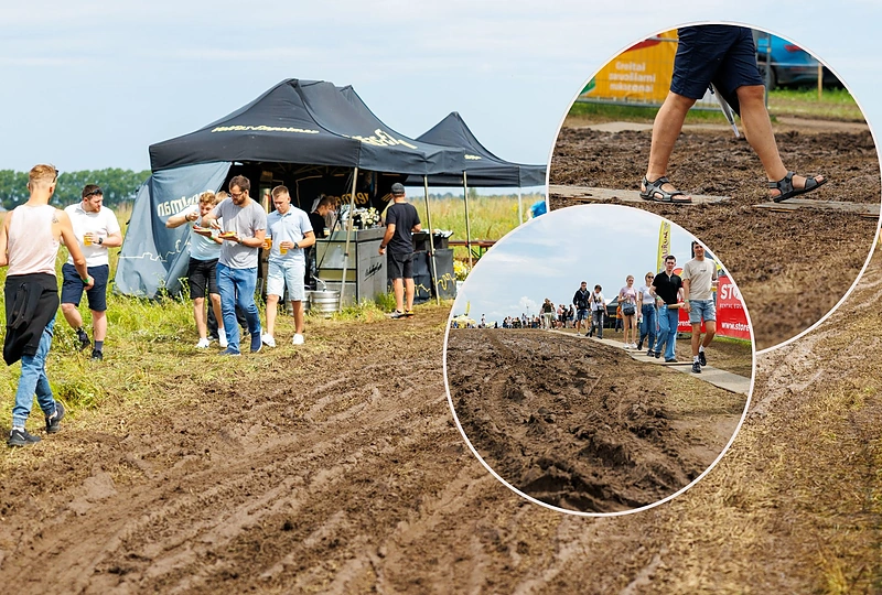Purvas lenktynių teritorijoje / Eriko Ovčarenko / BNS nuotr.
