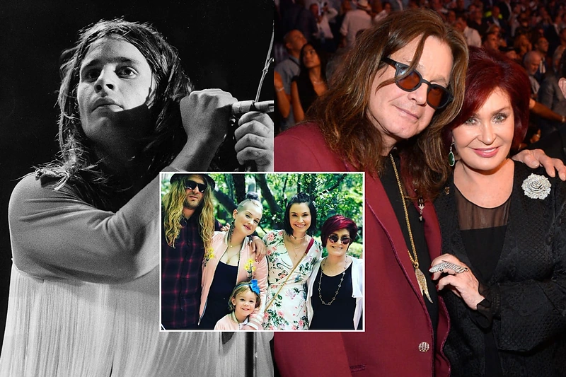 Ozzy Osbourne'as su žmona Sharon / Vida press nuotr.