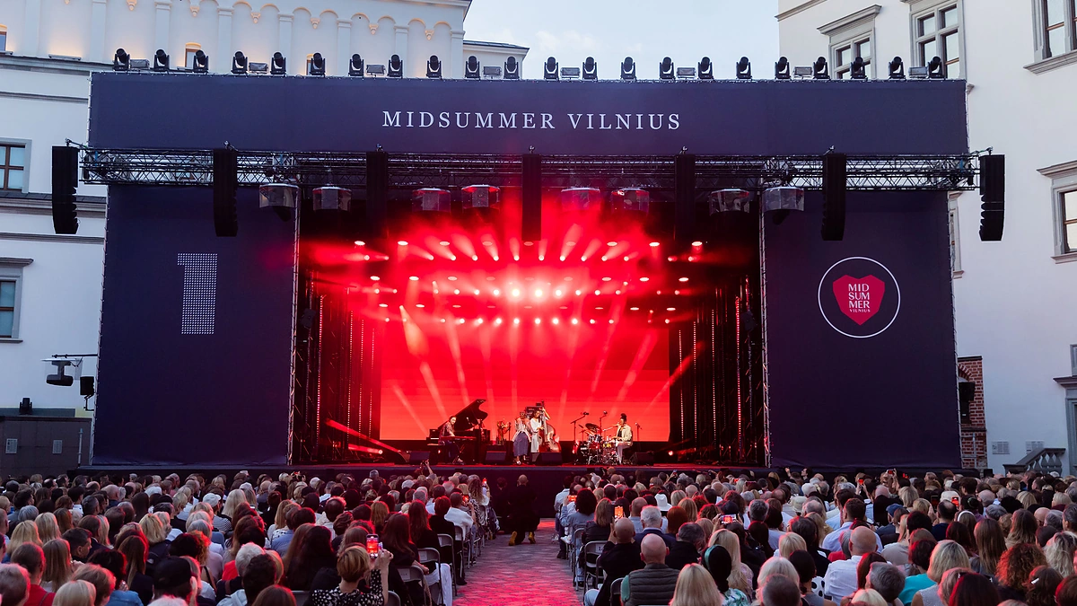 Dee Dee Bridgewater „Midsummer Vilnius“ festivalyje / Patricija Adamovič / BNS nuotr.