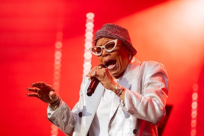Dee Dee Bridgewater „Midsummer Vilnius“ festivalyje / Patricija Adamovič / BNS nuotr.