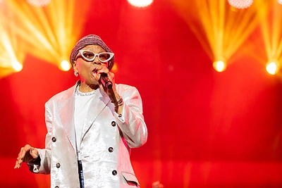 Dee Dee Bridgewater „Midsummer Vilnius“ festivalyje / Patricija Adamovič / BNS nuotr.