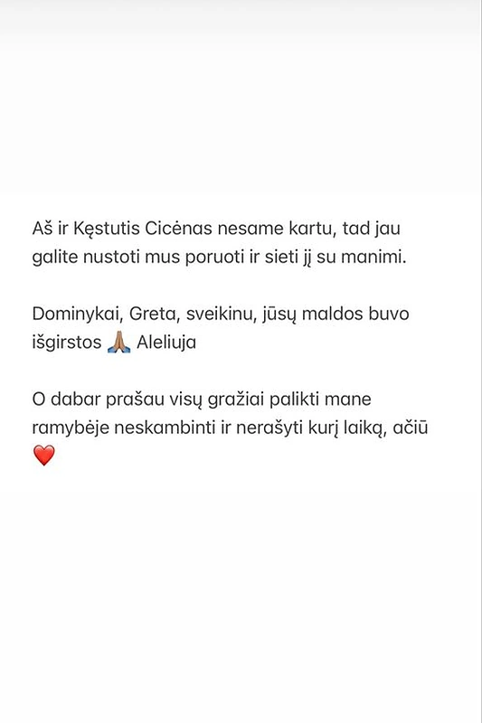 Karolinos Meschino įrašas