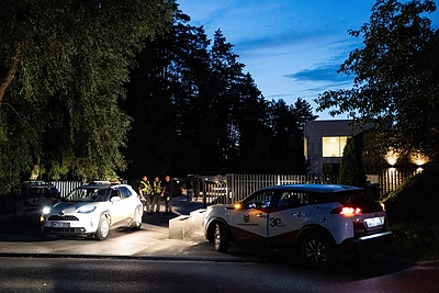 Prie Egidijaus Dragūno-Selo namų – incidentas / Pauliaus Peleckio / BNS nuotr.