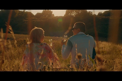 Jolantos Naruševičiūtės klipo „Naktys rugpjūčio“ akimirka / Stop kadras