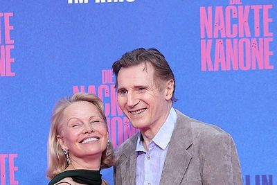 Liamas Neesonas ir Pamela Anderson / Vida Press nuotr.