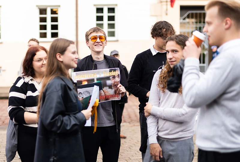 Protestas „Prezidente, kur Jūsų stuburas?" / Roberto Riabovo / BNS nuotr.