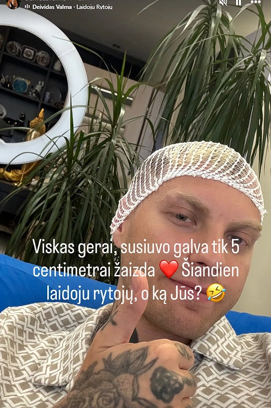 Deividas Valma / „Instagram“ nuotr.