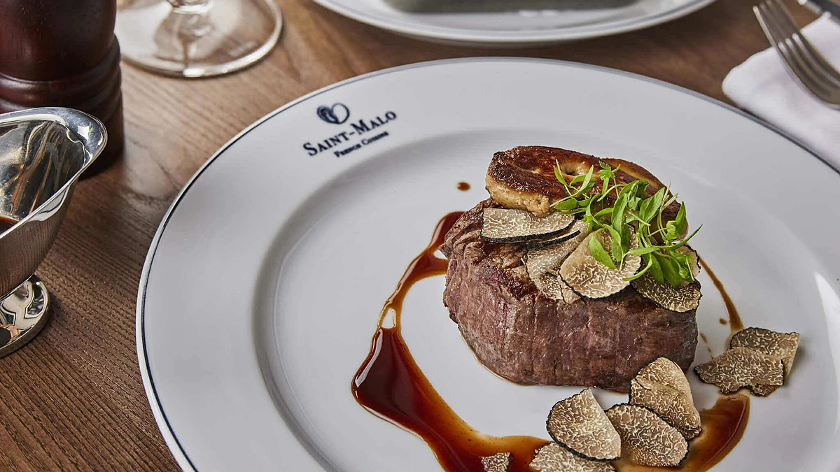 „Saint Malo“ restorano prancūziška virtuvė / L. Borotinsko, R. Daškevičiaus nuotr.