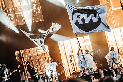 Robbie Williamso koncertas Dariaus ir Girėno stadione Kaune / Roko Snarskio nuotr.