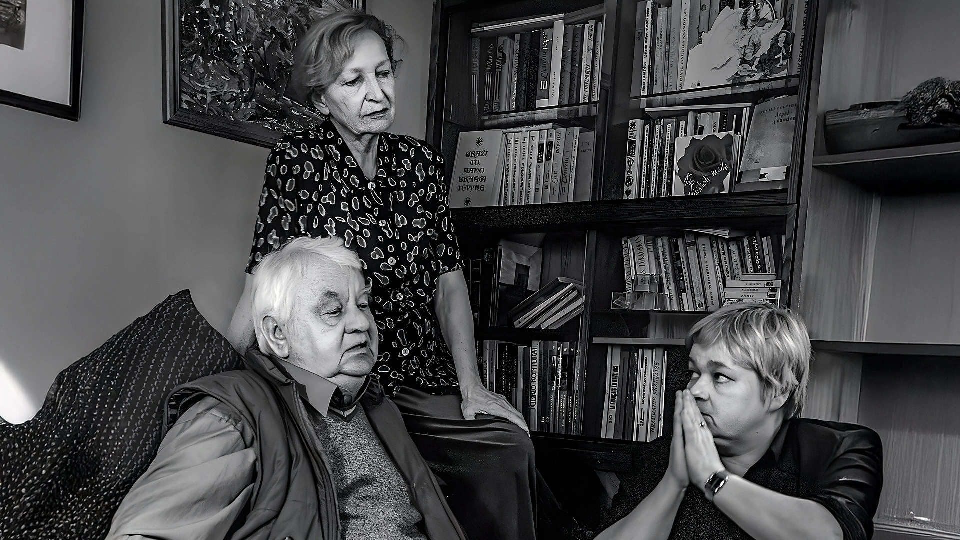 Danutė Juronytė, Leonardas Zelčius, Dovilė Zelčiūtė / Algimanto Aleksandravičiaus nuotrauka