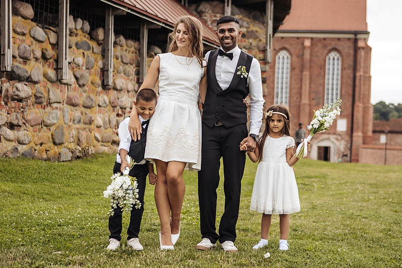 Dilano Dampella Gamage ir Renatos Kundelytės vestuvės / Asmeninio archyvo nuotr.