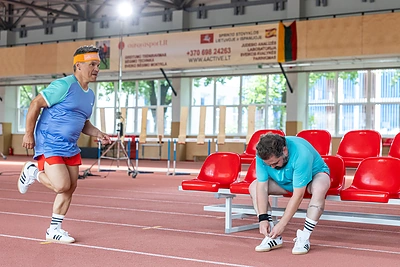 Deivis ir Rafailas Karpis / Liusjeno Kulbio nuotr.