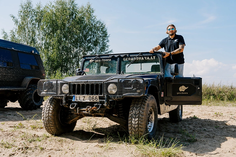 „Offroad“ pramoga / K.Krivicko nuotr.