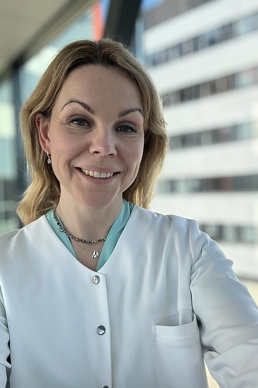 Ieva Girdvainienė akušerijoje skaičiuoja 15-tus metus / Asmeninio albumo nuotr.