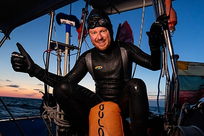 Baltijos jūrą įveikęs animatorius Meinardas Valkevičius: „Nebuvo viskas taip paprasta, kaip maniau iš pradžių“