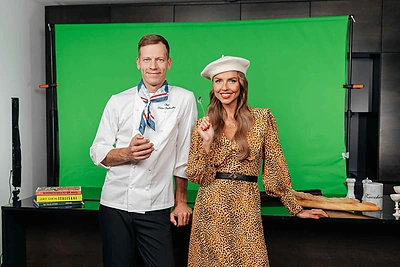 Vaida Poderytė-Bernatavičė ir Tadas Paplauskas / TV3 nuotr.