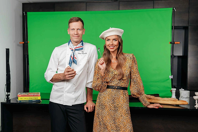 Vaida Poderytė-Bernatavičė ir Tadas Paplauskas / TV3 nuotr.